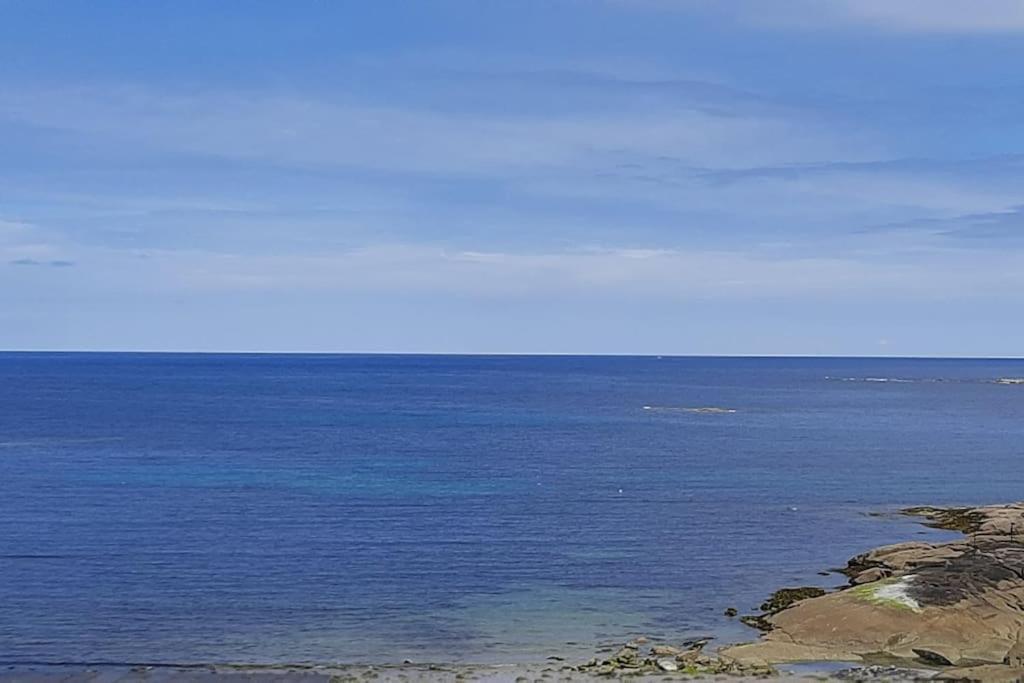 Ferienwohnung Apartamento 1ª Linea Con Vistas A La Playa San Cibrao Exterior foto